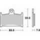 SBS KLOCKI HAMULCOWE KH145 / KH236 STREET CERAMIC KOLOR CZARNY PASUJE DO: YAMAHA RF900, SUZUKI GSF1200 `96-00